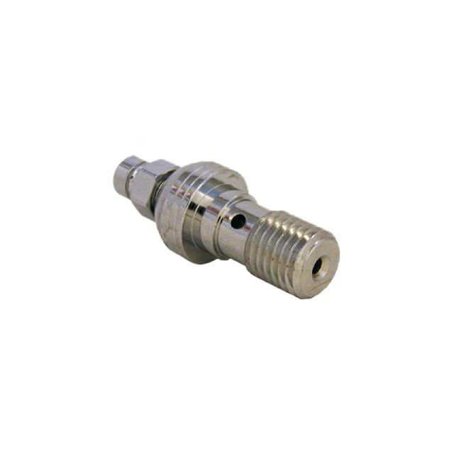 Parafuso com purgador M10x1.25 cromado Evok