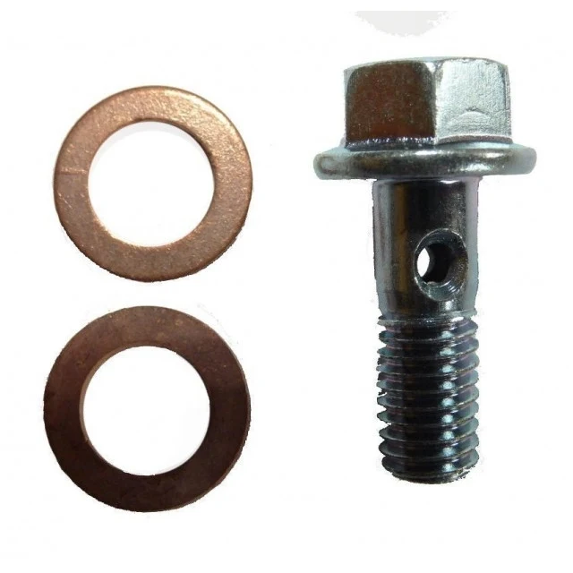 Parafuso radiador óleo 8x23mm Malcor