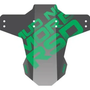 Paralama Traseiro Rsd Mud No More Preto/verde, Em Polímero