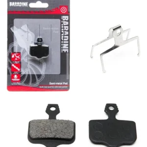 Pastilha Freio Disco Semi-metal Ds-44 Preto Com Mola Sp-44