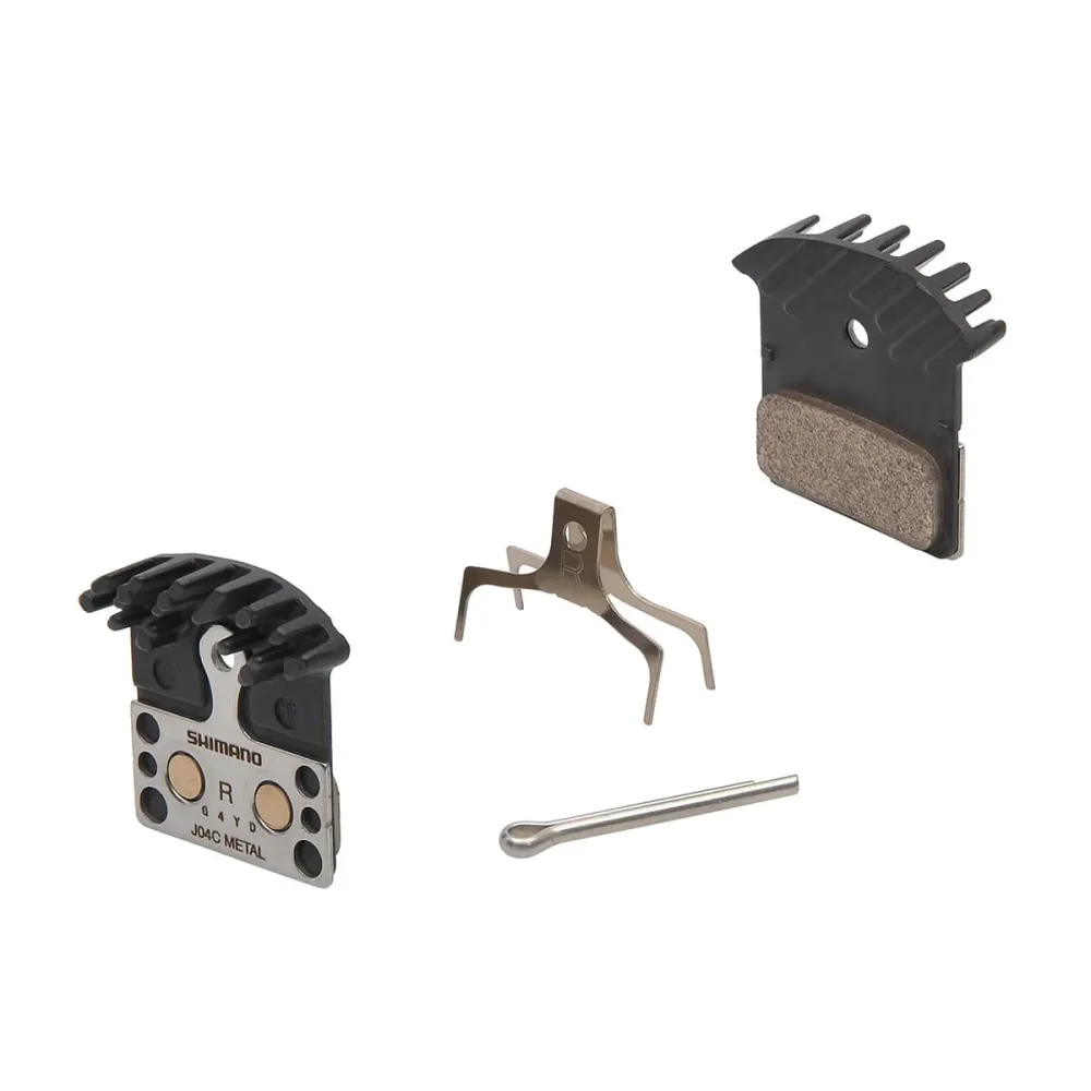Pastilhas Metálicas SHIMANO J04C Ice Tech XTR/XT/SLX/Deore