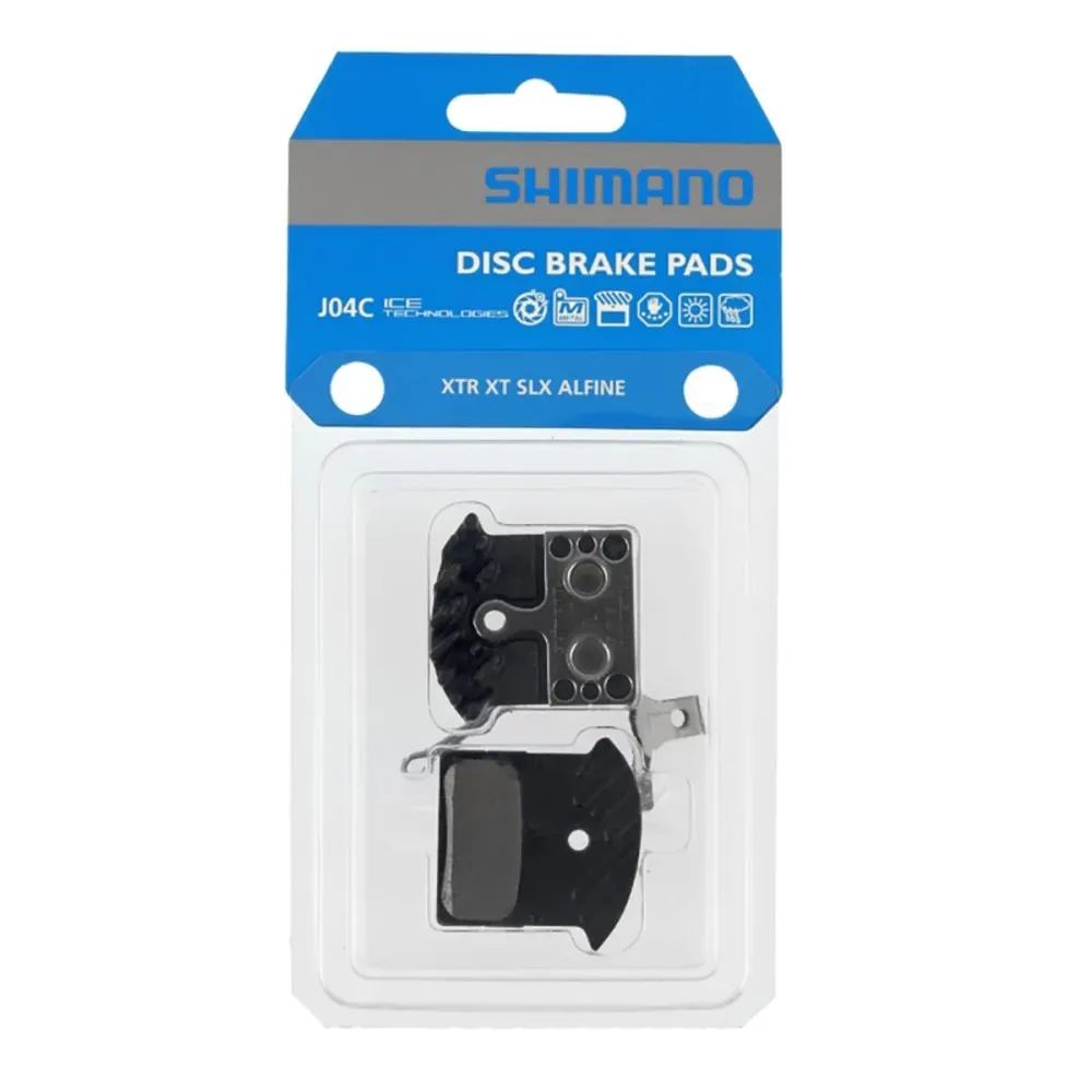 Pastilhas Metálicas SHIMANO J04C Ice Tech XTR/XT/SLX/Deore