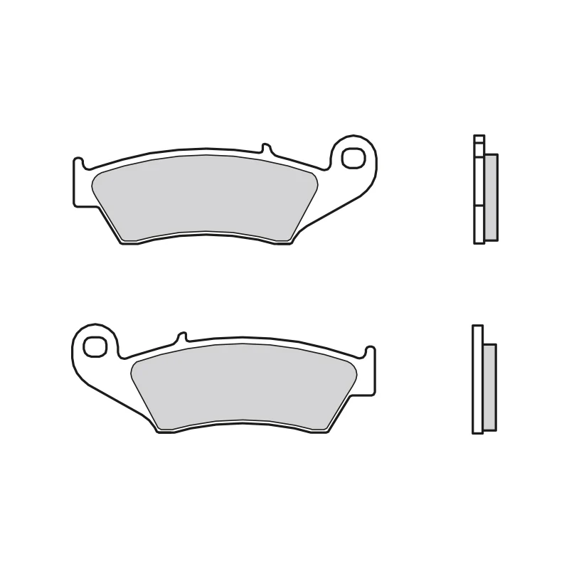 PASTILHAS DE TRAVÃO FRENTE BREMBO SINTERIZADAS OFF-ROAD-SX 07KA17SX