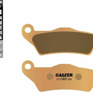 Pastilhas de Travão da Frente GALFER Sinterizadas STARK VARG 23-26