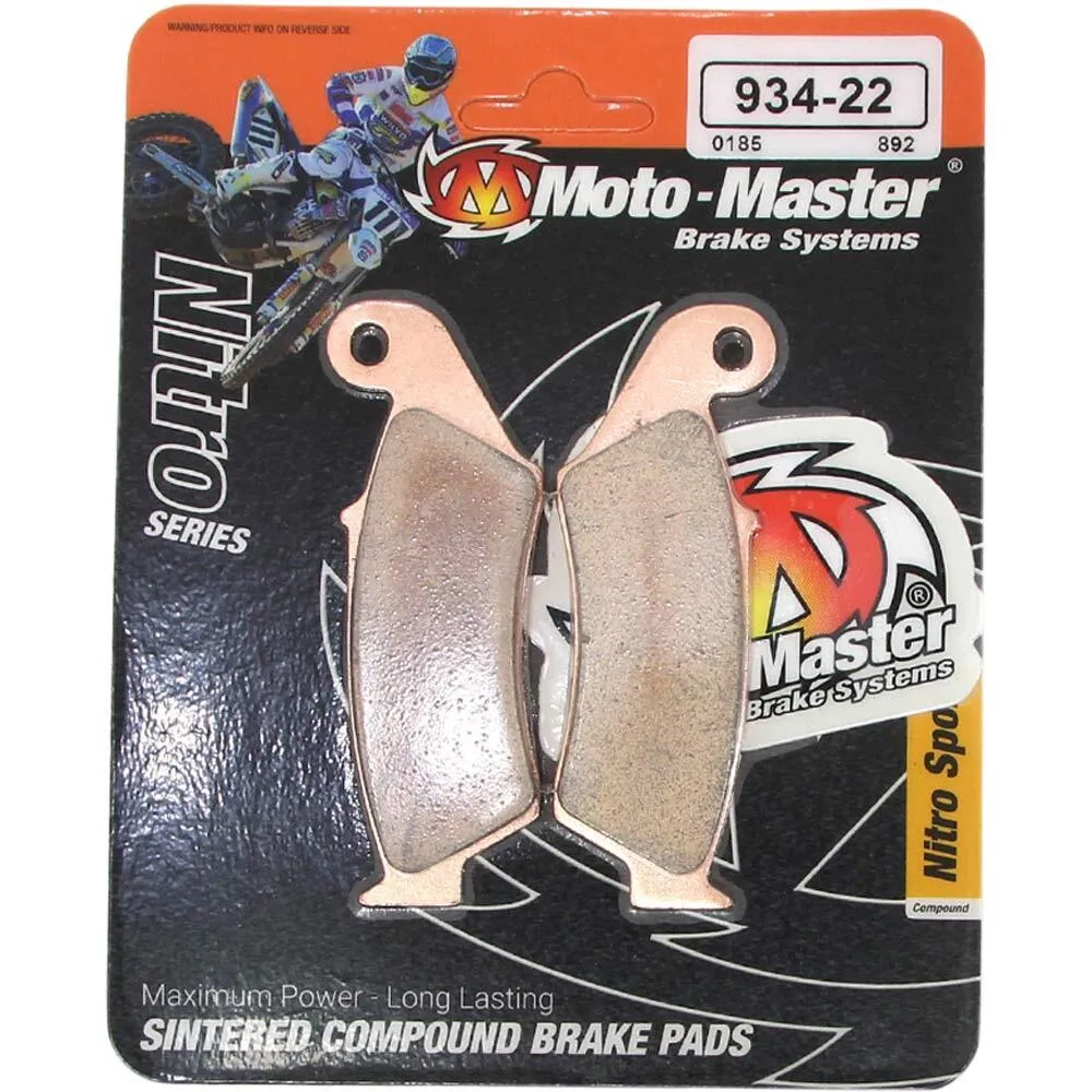 Pastilhas Travão Frente MOTO-MASTER OFFROAD NITRO SPORT GAS GAS EC 00-20, RIEJU MR 250/300 20-26