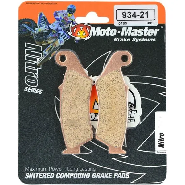 Pastilhas Travão Frente MOTO-MASTER OFFROAD NITRO BETA RR 125/200 2T 18-25, RR 250/300 2T 13-25, RR 350/400/430/450/480/49...
