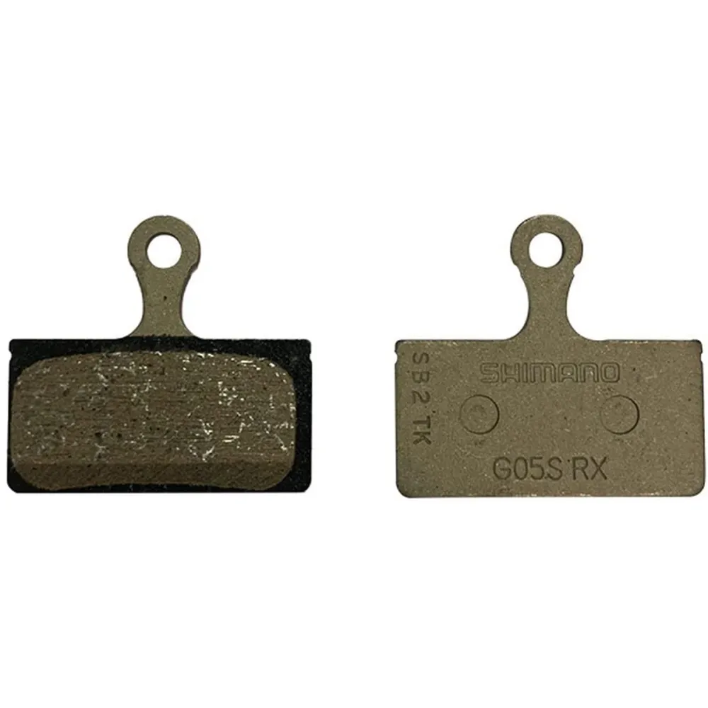 Pastilhas de travão orgânicas SHIMANO G05S-RX