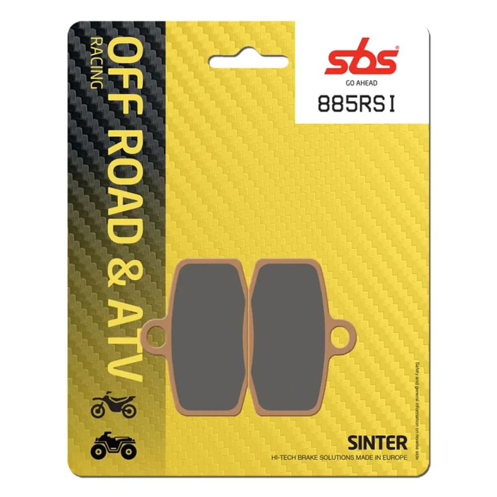PASTILHAS DE TRAVÃO SINTERIZADAS SBS 885RSI KTM HUSQVARNA GASGAS 85