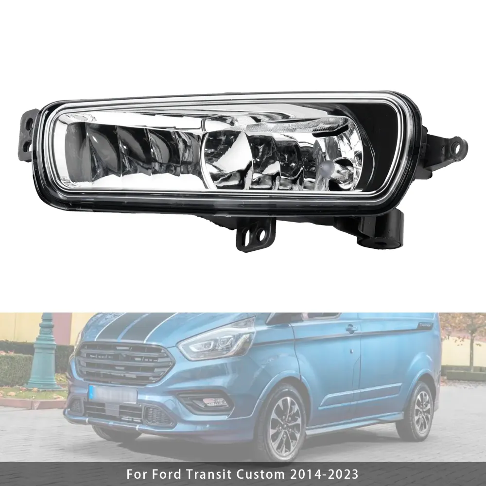 1 PCS Front esquerdo de nevoeiro lâmpadas de luz com lâmpadas para o Ford Transit Custom 2014-2023