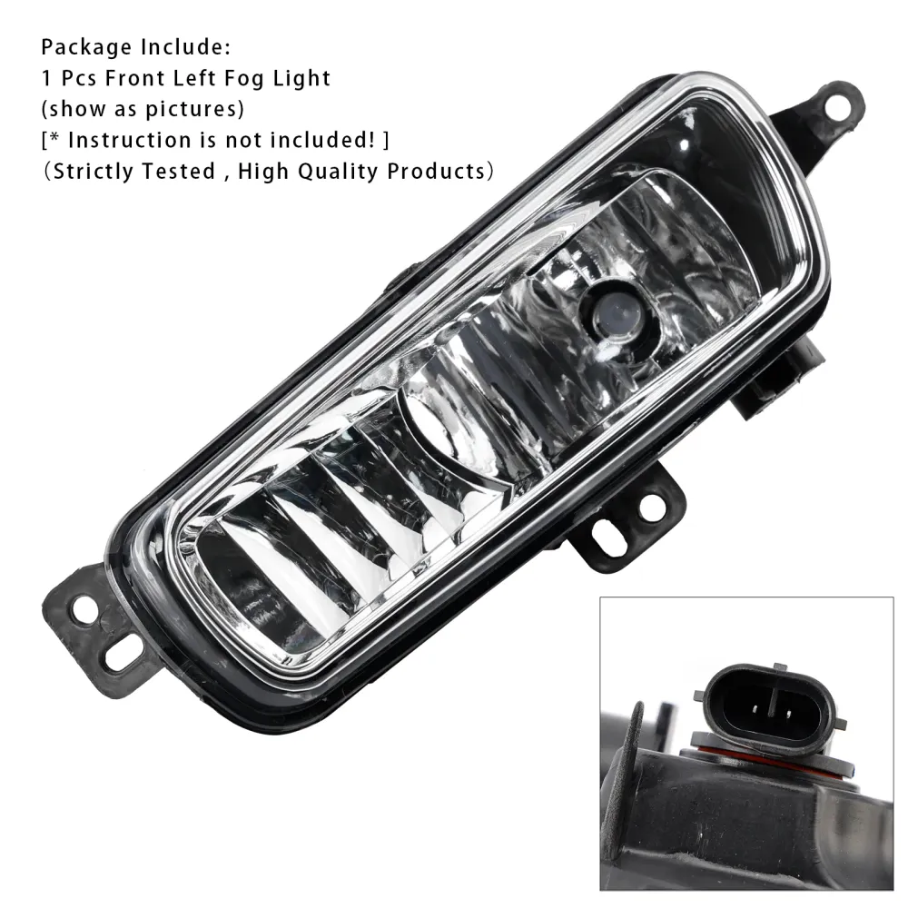 1 PCS Front esquerdo de nevoeiro lâmpadas de luz com lâmpadas para o Ford Transit Custom 2014-2023