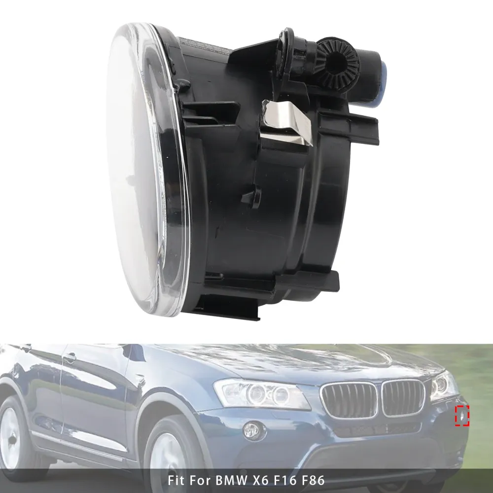 1 PCS Front esquerdo de nevoeiro lâmpadas sem lâmpadas para BMW x3 x4 x5 x6 63177238787