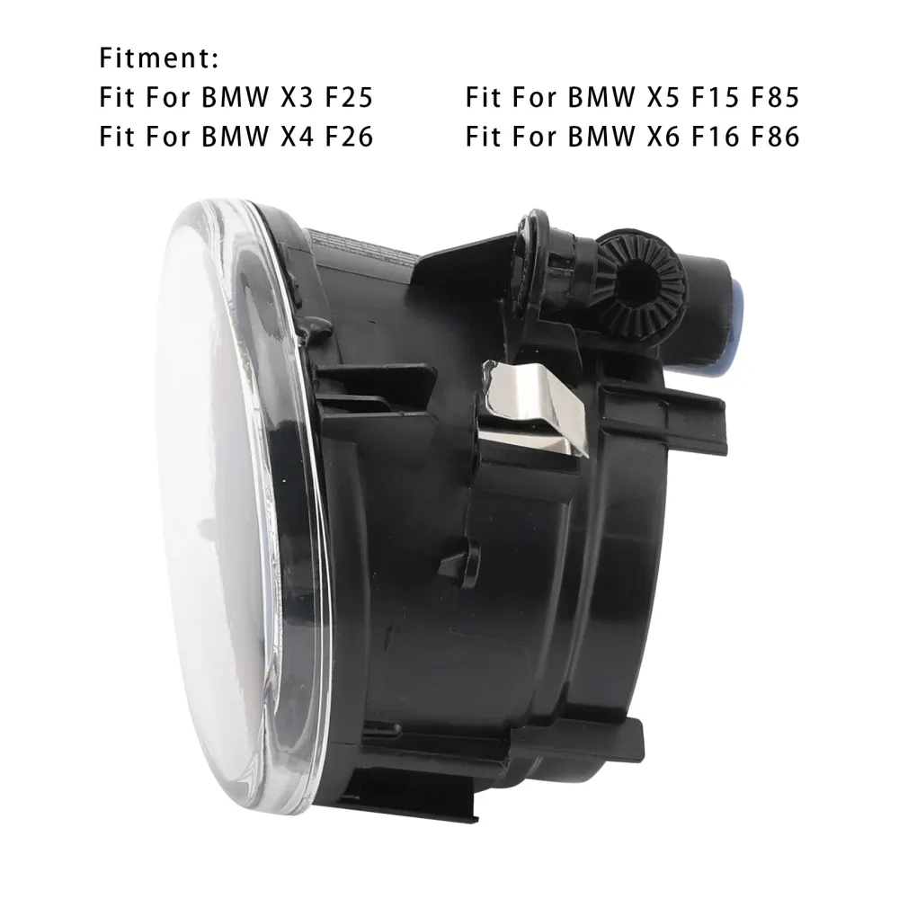 1 PCS Front esquerdo de nevoeiro lâmpadas sem lâmpadas para BMW x3 x4 x5 x6 63177238787