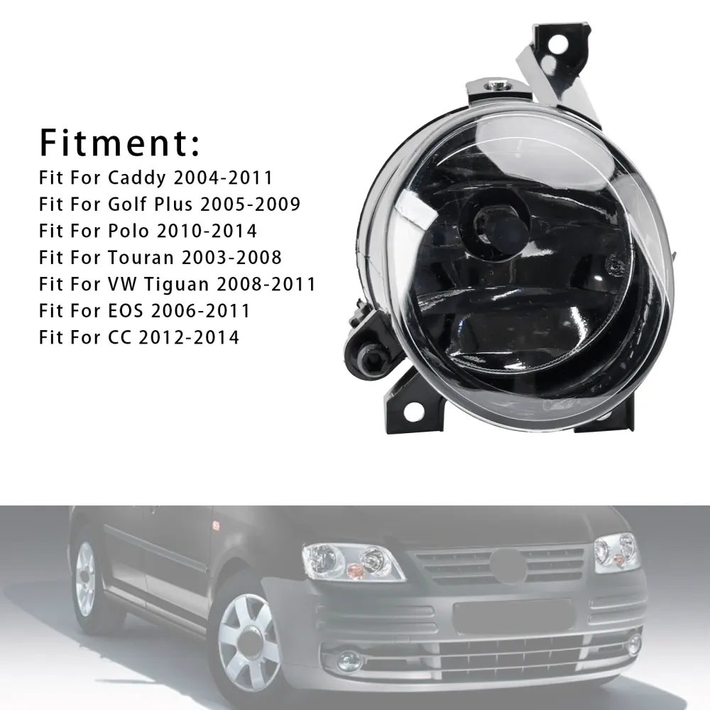 1 PCS Front Fog Light para Volkswagen Caddy 2004-2011 Touran 2003-2008
