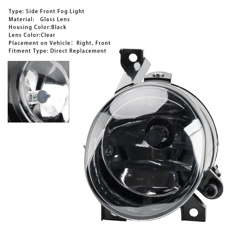 1 PCS Front Left Fog Light para Volkswagen Polo 2010-2014 Tiguan 2008-2011
