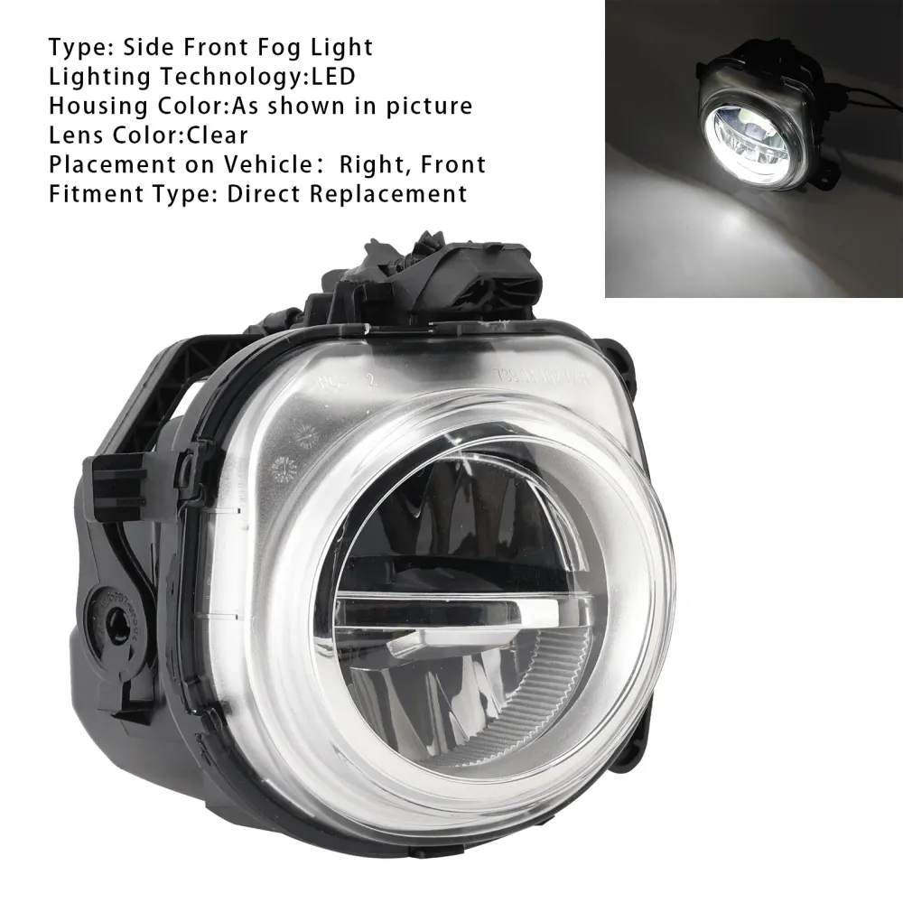 1 PCS LED FRONTE DIREITA LUZ DE NEPETA PARA BMW X3 F25 X4 F26 X5 F15 X6 F16 63177317252