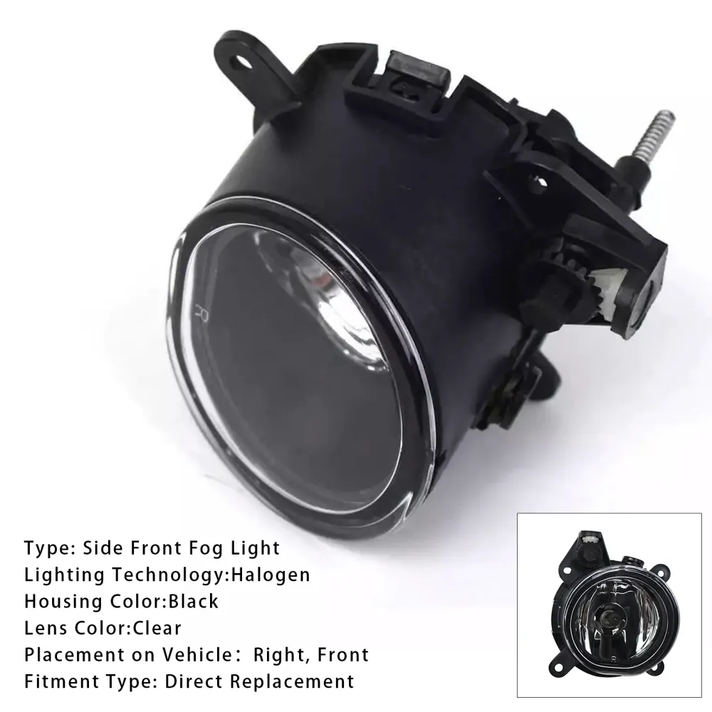 1 pcs para pára -choque dianteiro de nevoeiro direito para mini Cooper One R50 R52 R53 63176925050