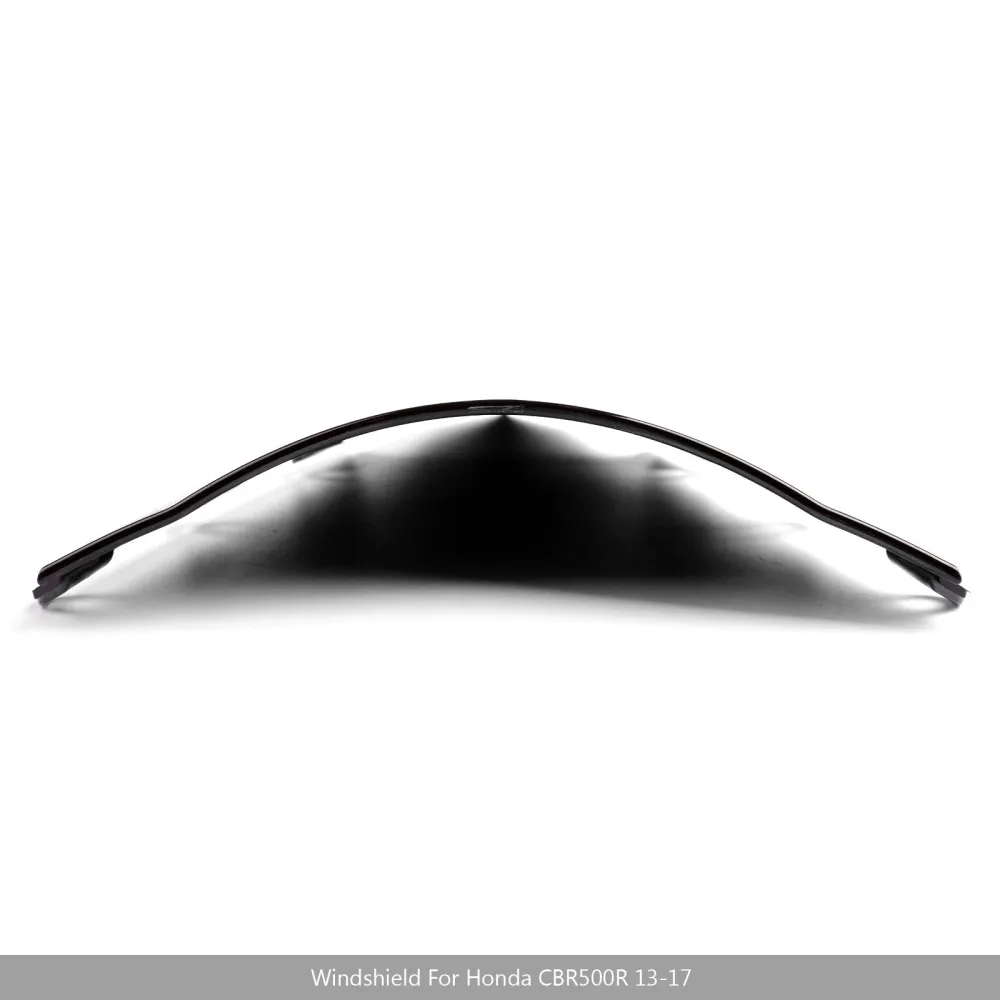 1 peç Motocicleta ABS Windshield para Honda CBR500R 2016-2018 Genérico