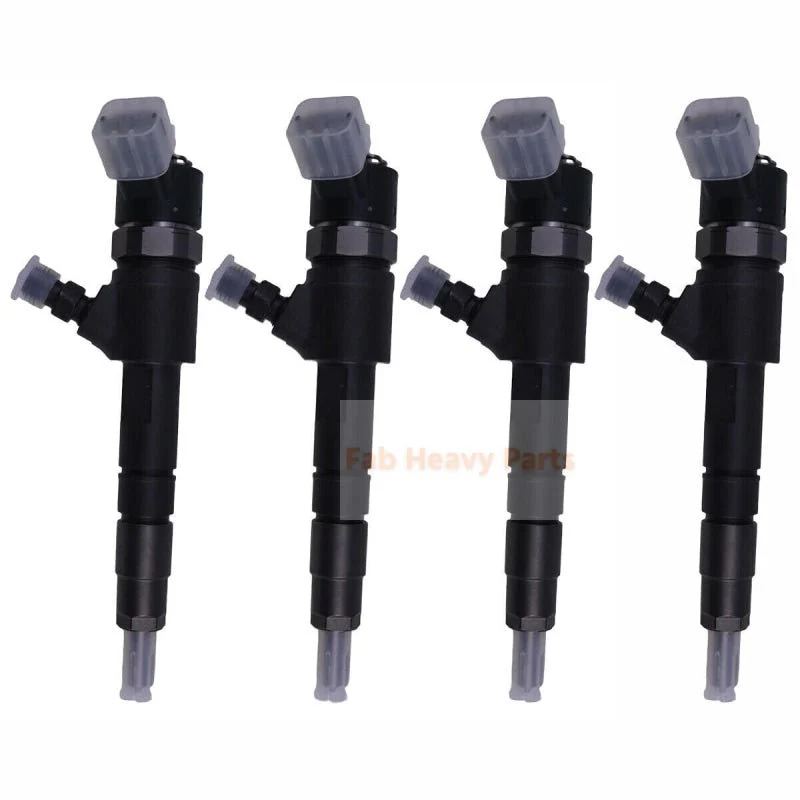 4 peças injetor de combustível 7029211 substituição pós-venda para escavadeira compacta bobcat e63 e85 motor d24