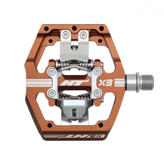 Pedais HT COMPONENTS X3 Bronze