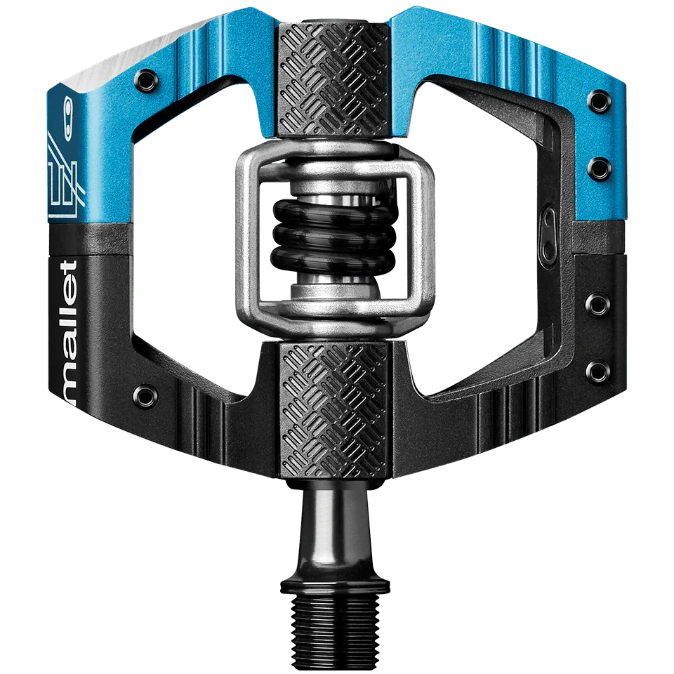 Pedais de crankbrothers marreta enduro ls azul/preto