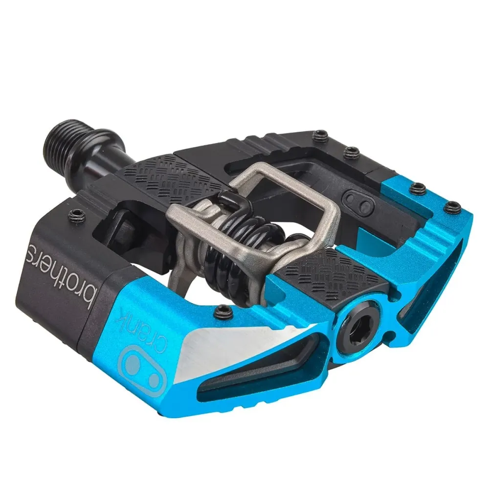 Pedais de crankbrothers marreta enduro ls azul/preto
