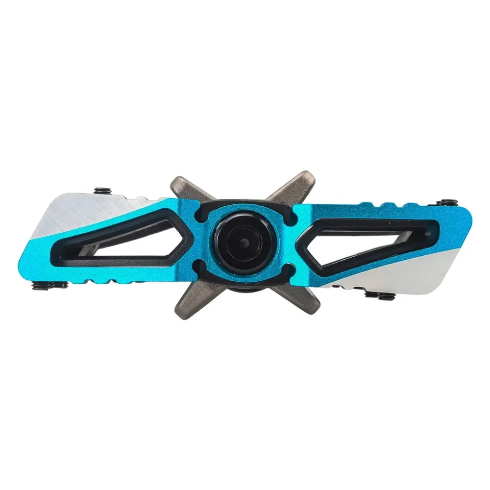 Pedais de crankbrothers marreta enduro ls azul/preto