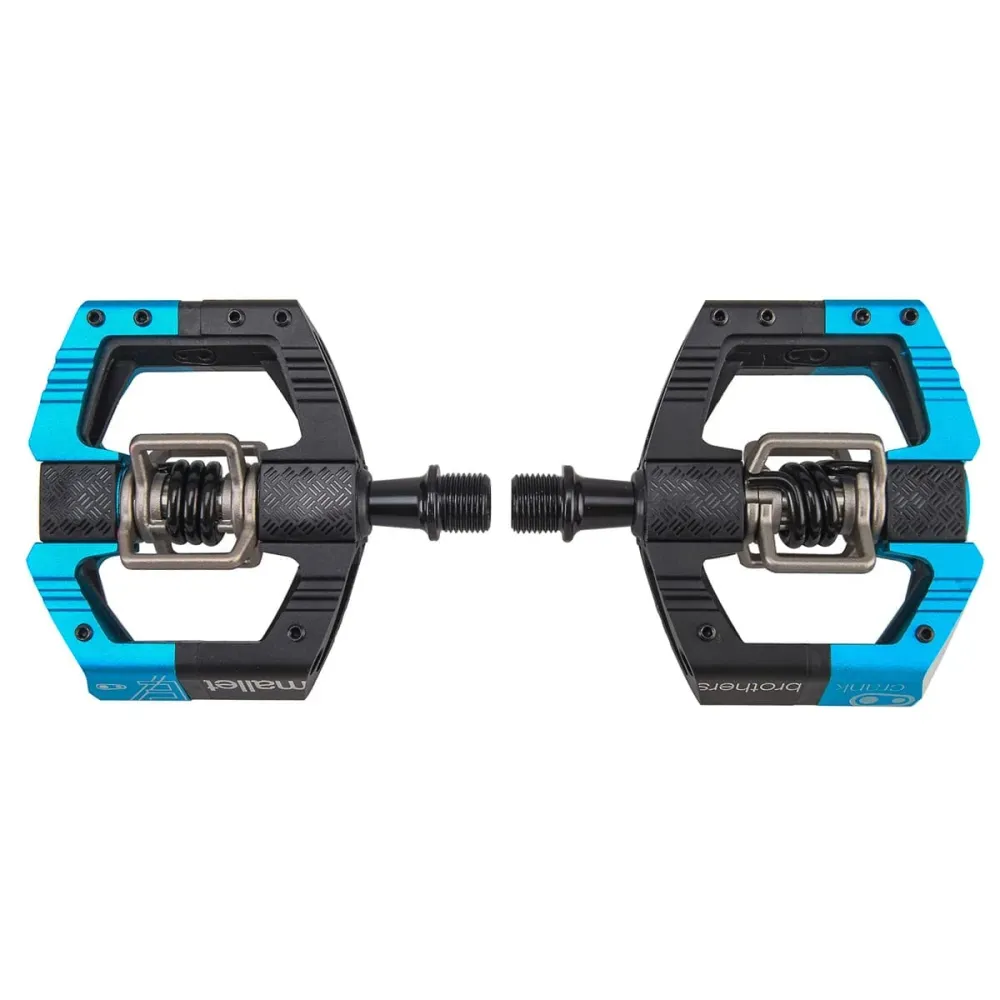 Pedais de crankbrothers marreta enduro ls azul/preto