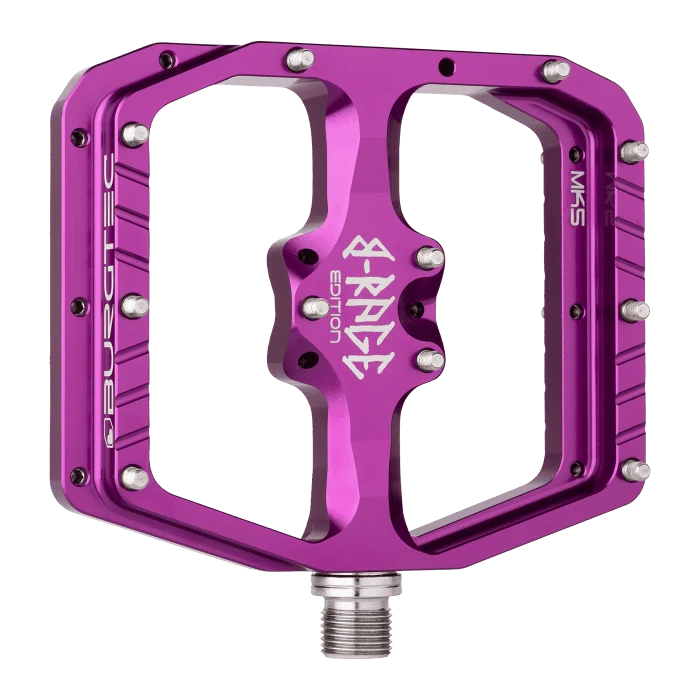 Pedais planos BURGTEC PENTHOUSE FLAT MK5 B-RAGE EDITION Violeta
