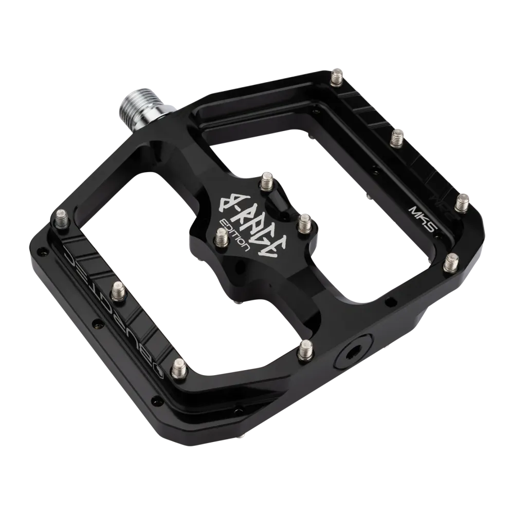 Pedais planos BURGTEC PENTHOUSE FLAT MK5 B-RAGE EDITION Preto