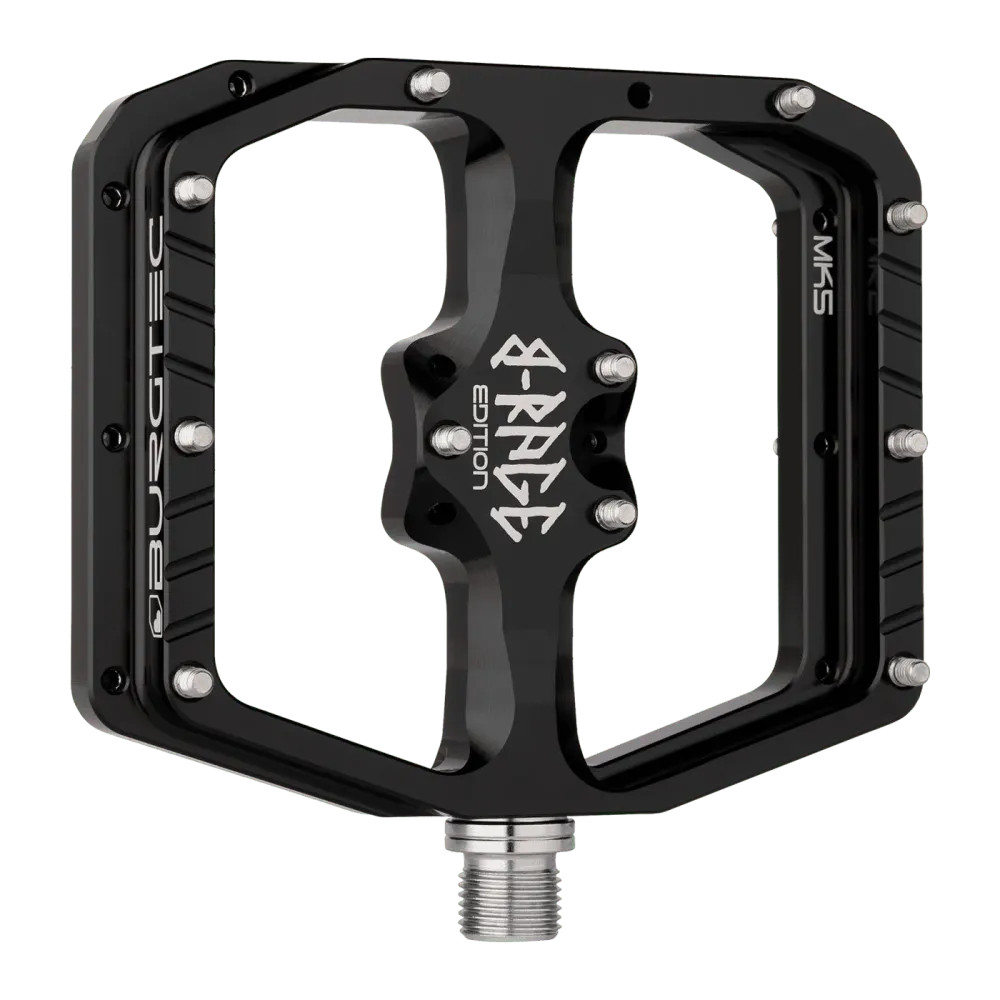 Pedais planos BURGTEC PENTHOUSE FLAT MK5 B-RAGE EDITION Preto