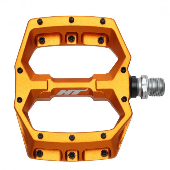 Pedais planos HT COMPONENTS SPIDER AF03 Laranja