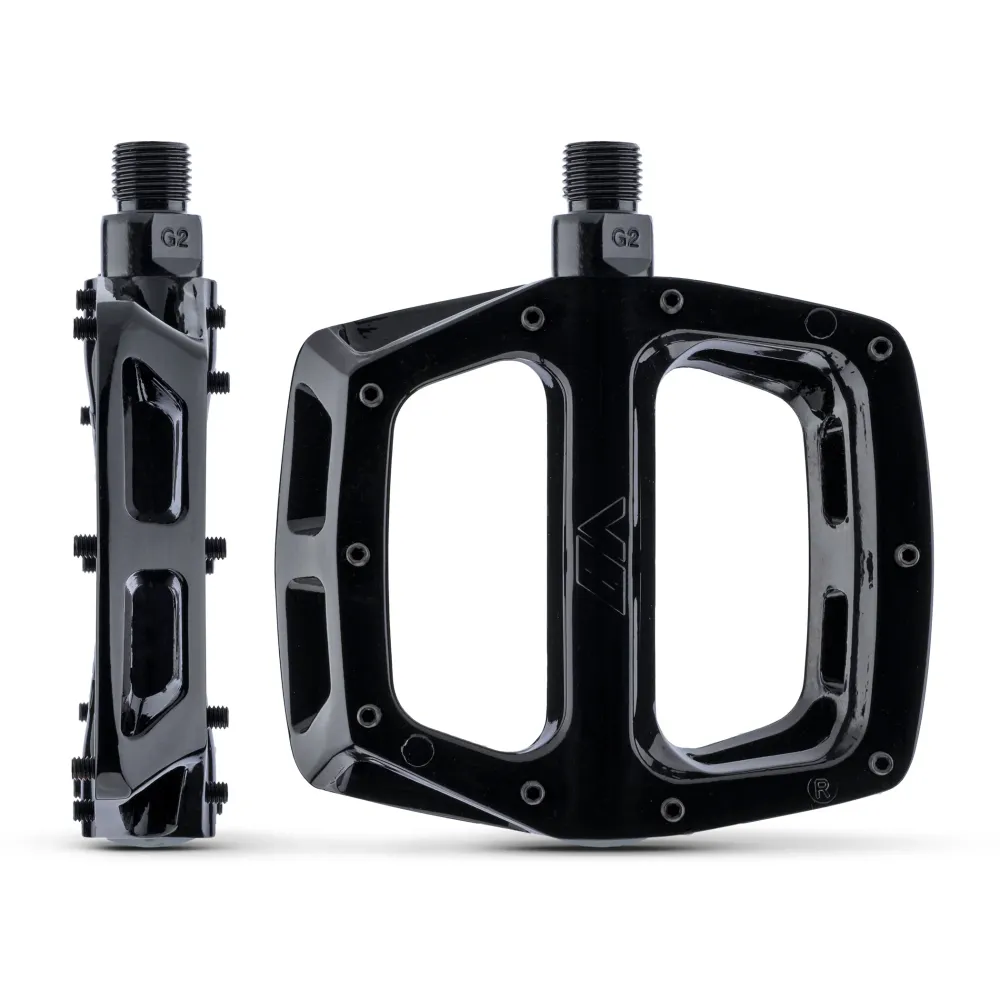 Pedais planos DMR V8 Preto