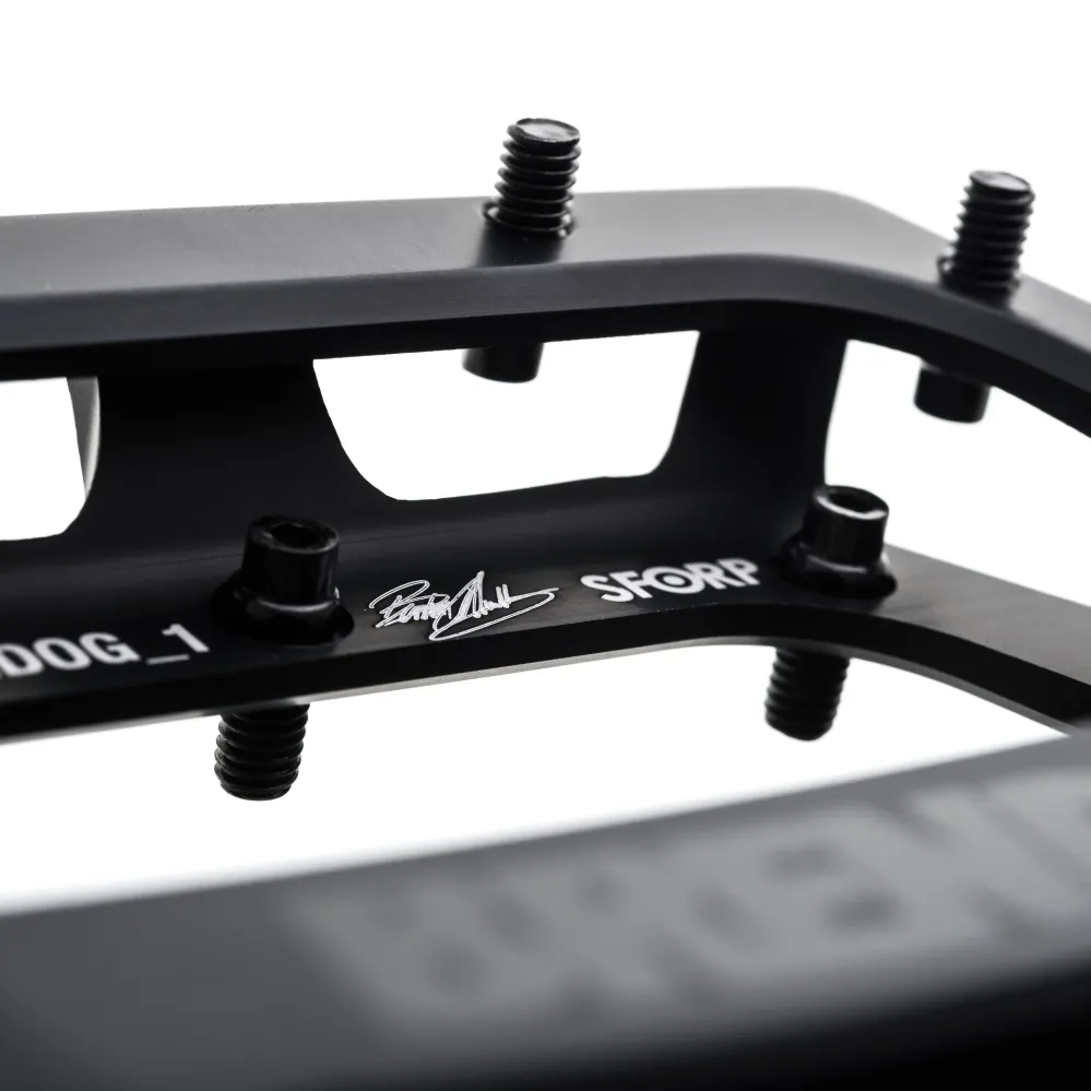 Pedais planos DMR VAULT BRENDOG Preto