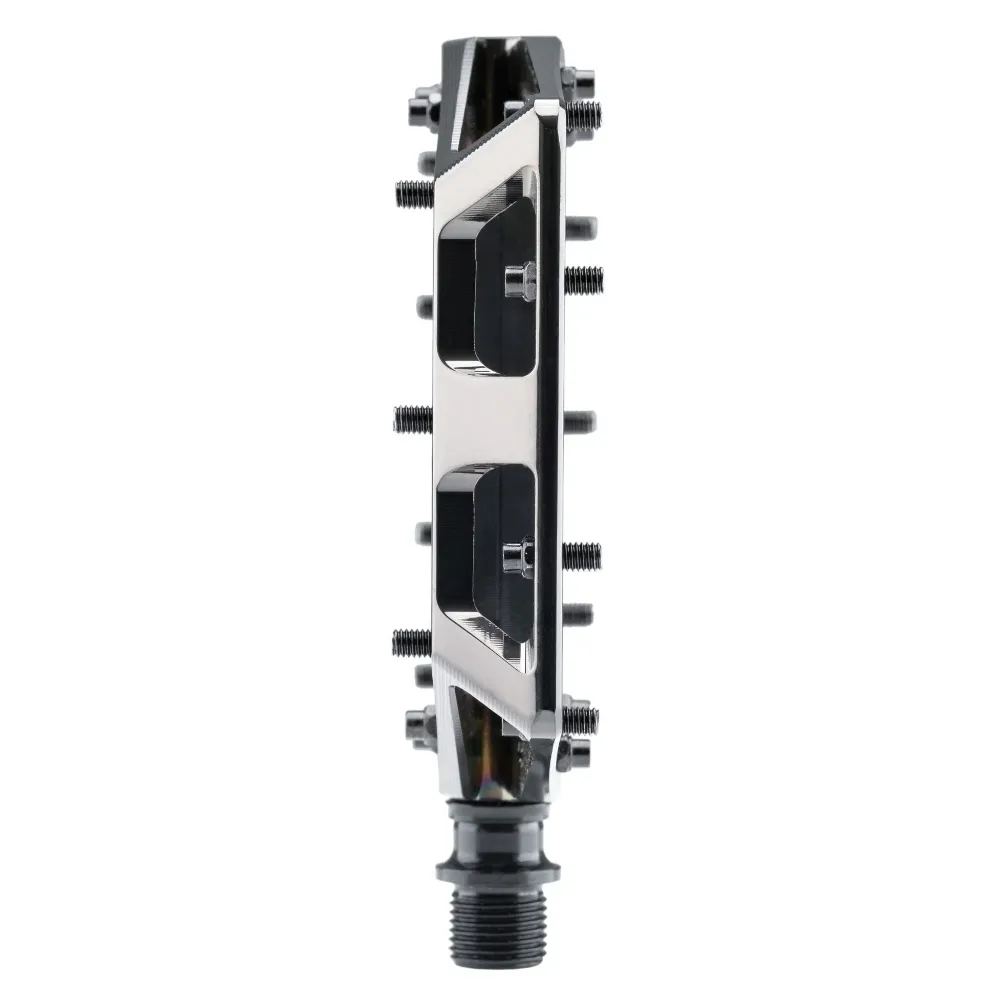 Pedais planos DMR VAULT Cromado Preto