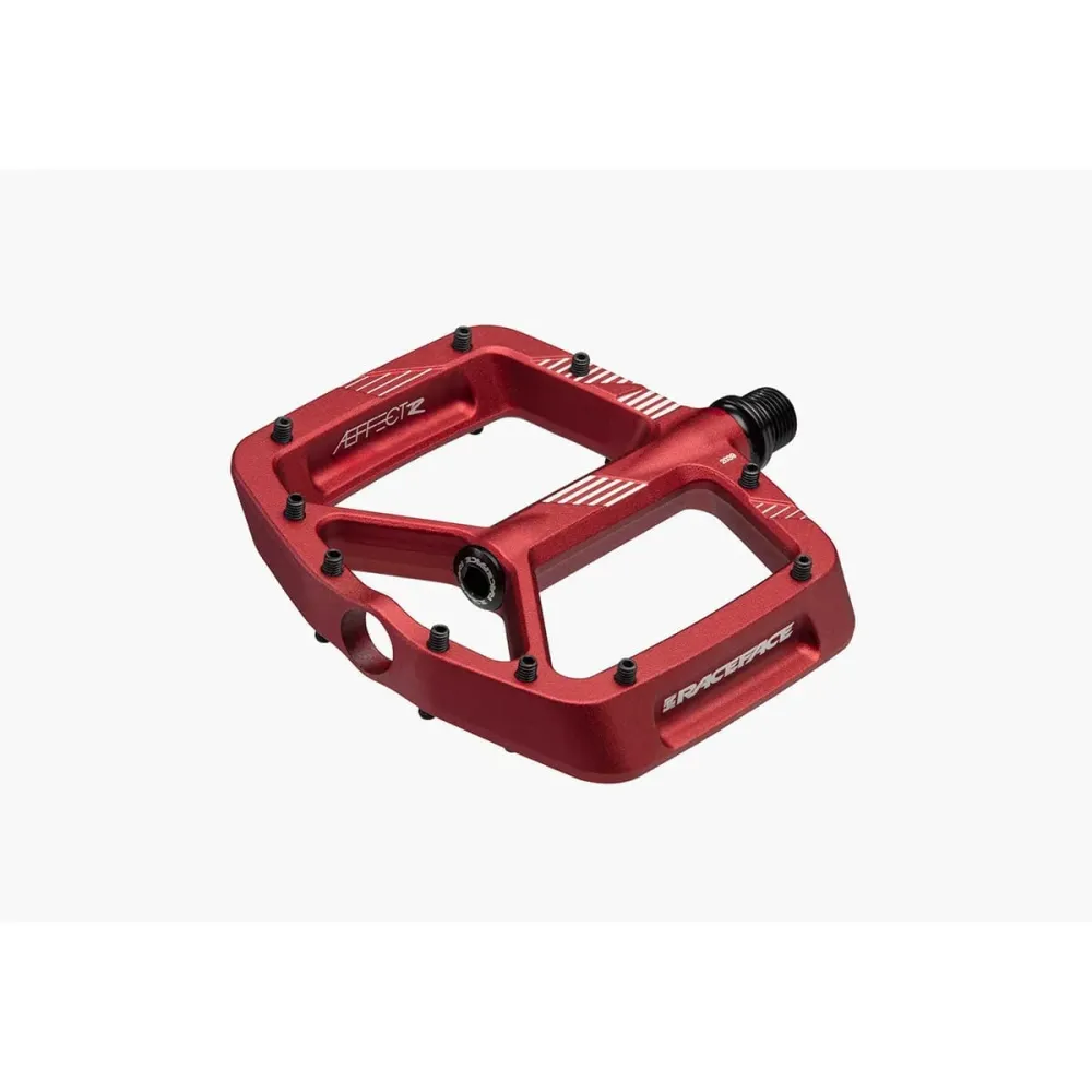 Pedais planos RACE FACE AEFFECT R Vermelho