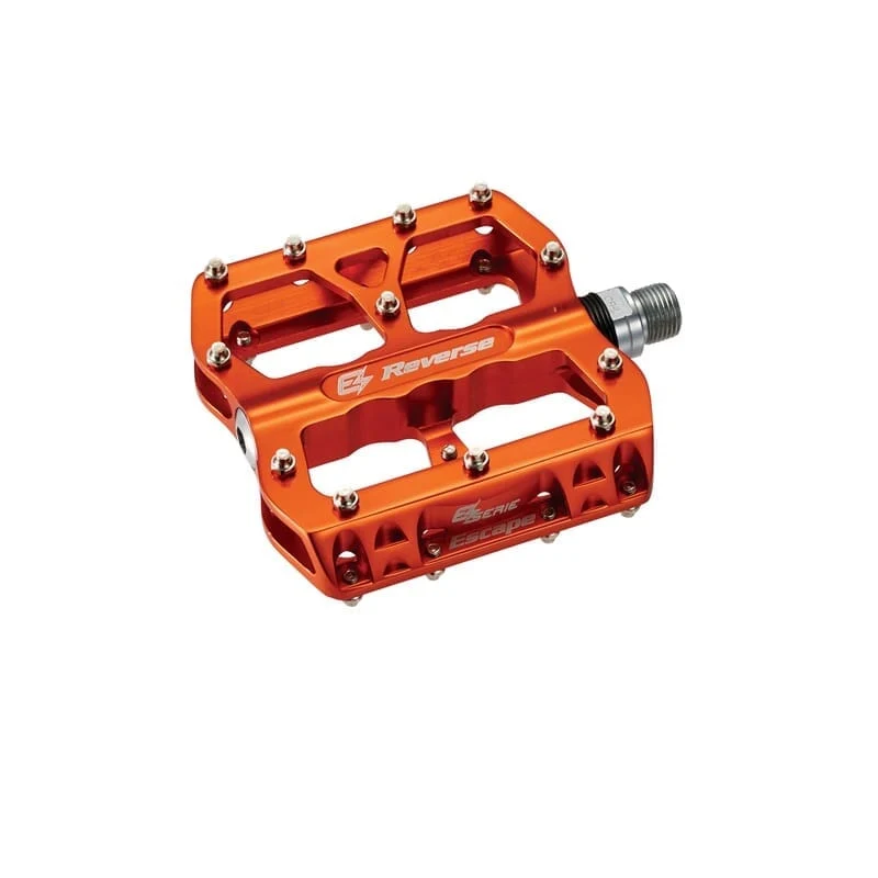 Pedais planos REVERSE COMPONENTS E-ESCAPE Laranja