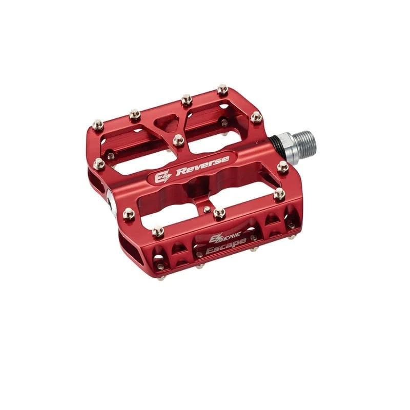 Pedais planos REVERSE COMPONENTS E-ESCAPE Vermelho