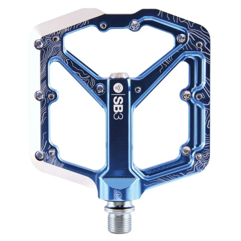 Pedais planos SB3 SPECTRUM Azul