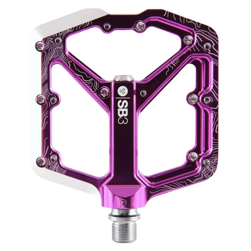 Pedais planos SB3 SPECTRUM Roxo