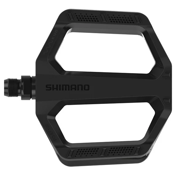Pedais planos SHIMANO PD-EF102 Preto