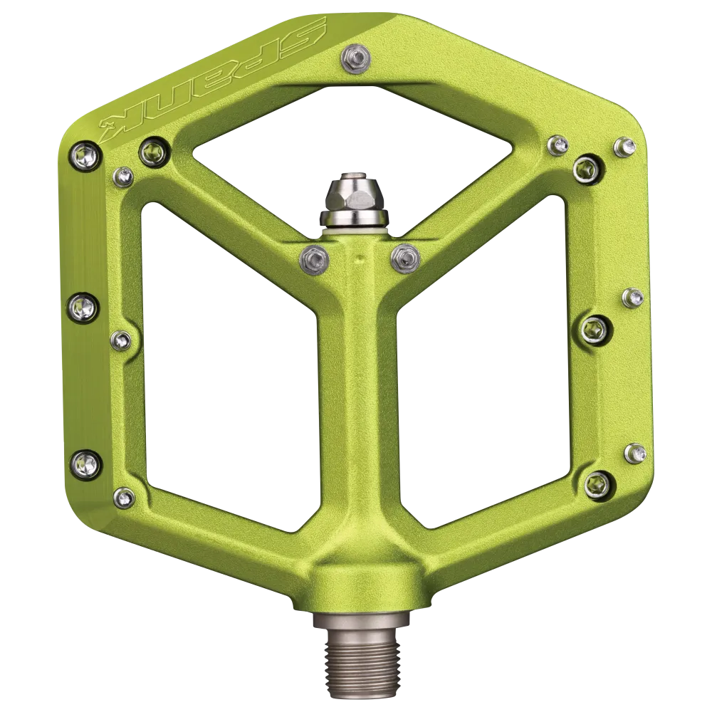 Pedais SPANK SPIKE REBOOT Verde