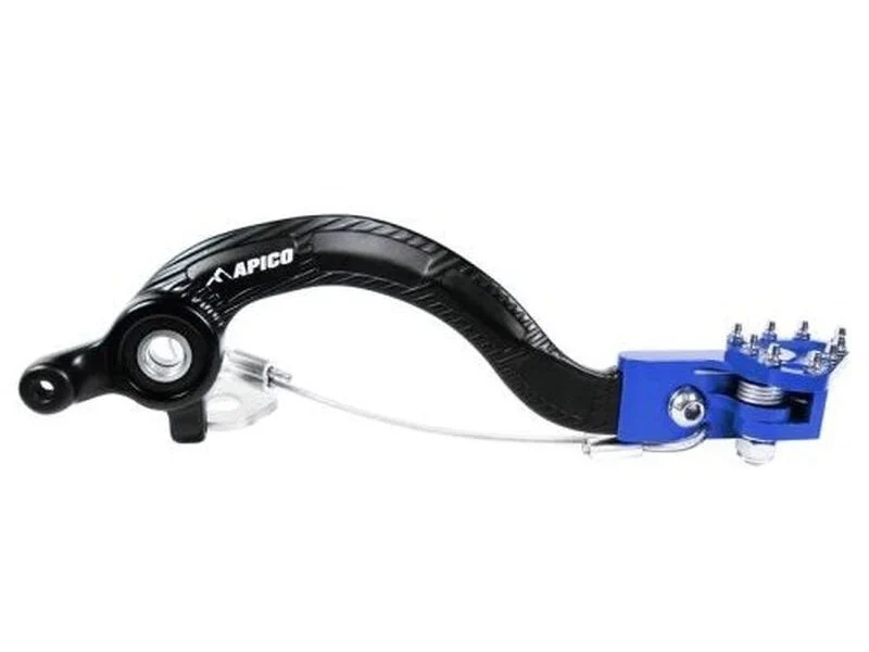 Pedal de Travão APICO para KTM EXC/EXC-F 08-16, SX 250 07-16, SX/SX-F 07-15 Preto/Azul