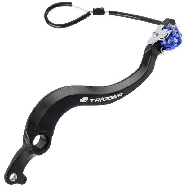 Pedal de Travão ZETA TRIGGER para YAMAHA YZ 250F 10-23, WR 250F 15-23 Azul