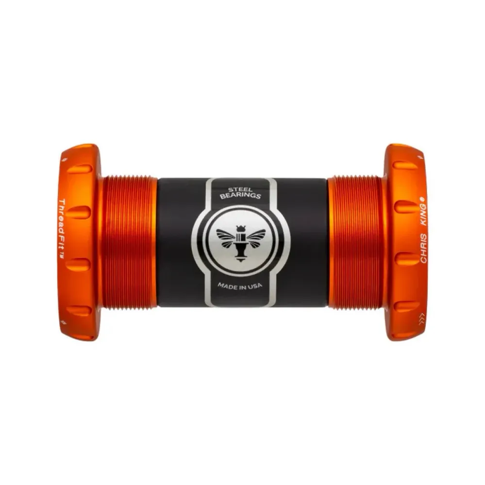 Pedaleira CHRIS KING ThreadFit 30 68/73mm Laranja