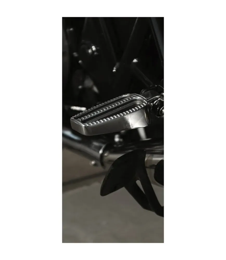 Pedaleiras Piloto para Triumph - Prata