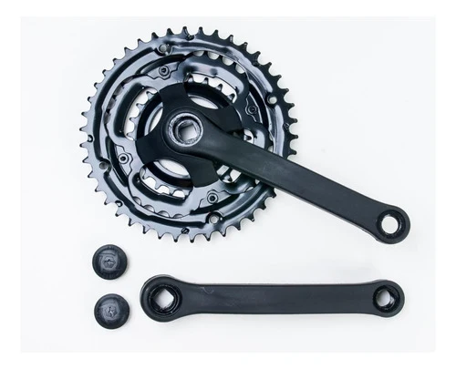 Pedivela ço 170mm Pto, 24/34/42d, Index S/cc