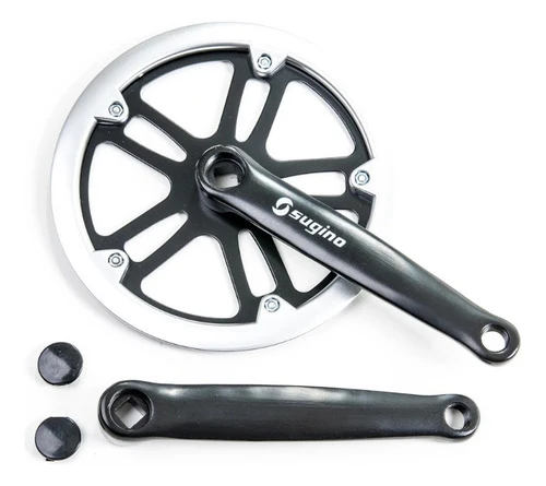 Pedivela ço 170mm Pto, 44d, Pto, C/cc