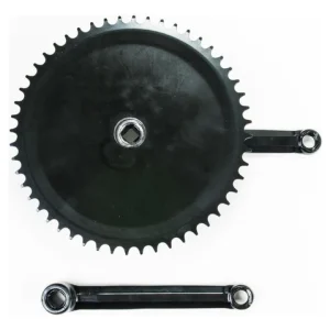 Pedivela Aco 165mm Pto, 52 Dentes, Pto, S/cc