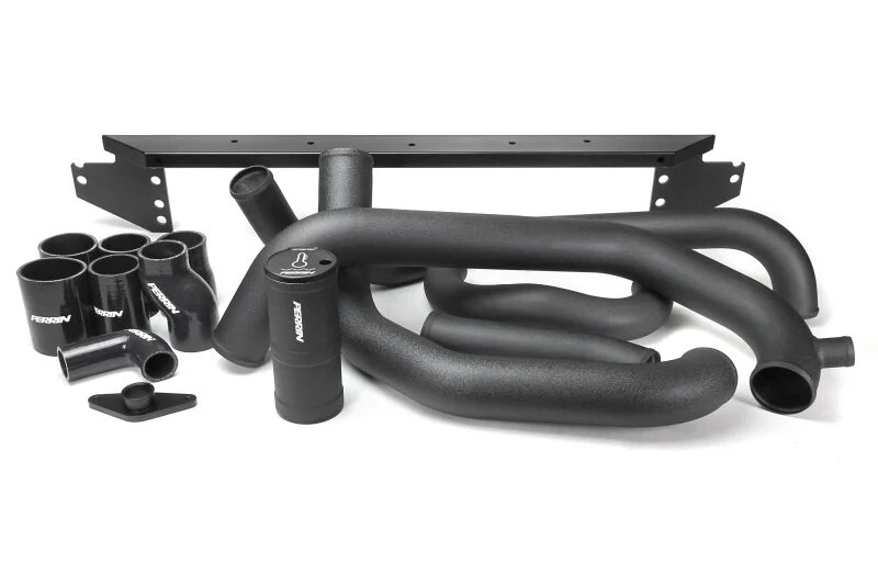 PERRIN 02-07 Subaru WRX/STI Front Mount Intercooler Boost Tube Kit - Black