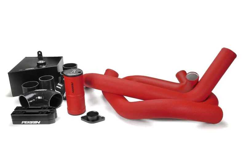 PERRIN 15-21 Subaru WRX Front Mount Intercooler Boost Tube Kit - Red